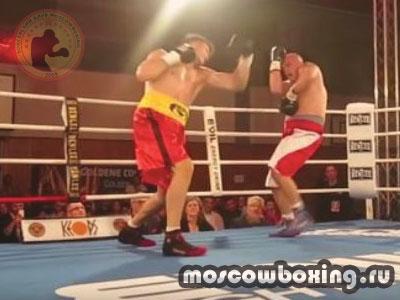 news Александр Дмитриенко отправил в нокаут Милоша Доведана на благотворительном вечере бокса