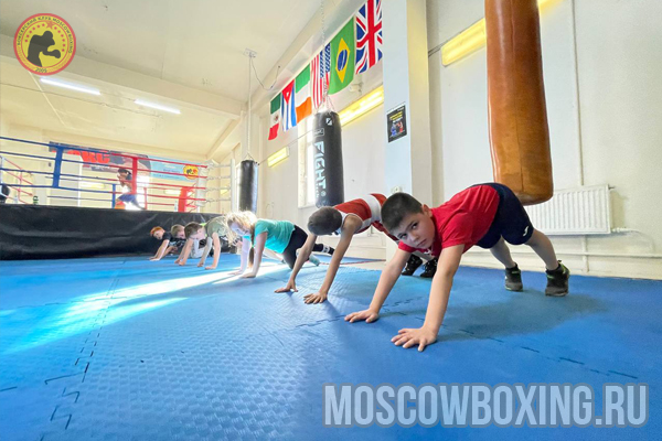 Тренировки по боксу для детей в Москве Moscowboxing