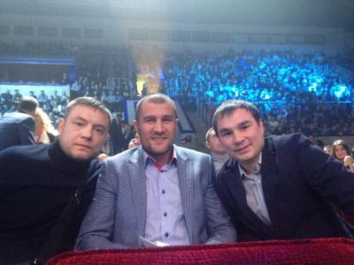 news Тренер Московского бокса встретился со старыми друзьями