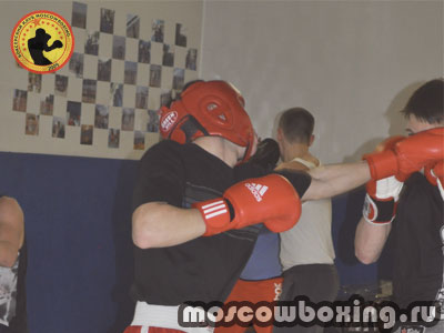 Работа в парах - клуб бокса Moscowboxing